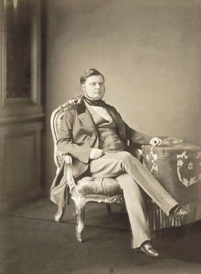 Count Alexandre Joseph Colonna-Walewski (1810 - 1868), Minister of Foreign Affairs of Napoleon III by Mayer and Pierson